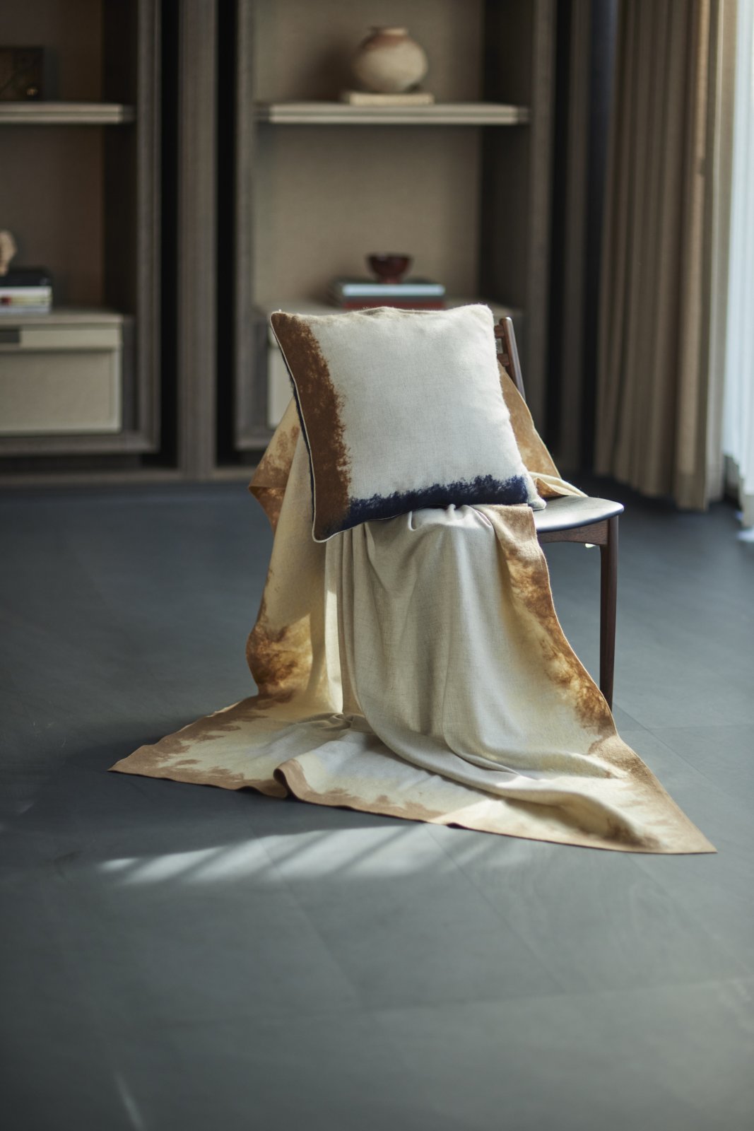 Handcrafted Felting Cashmere Cushion