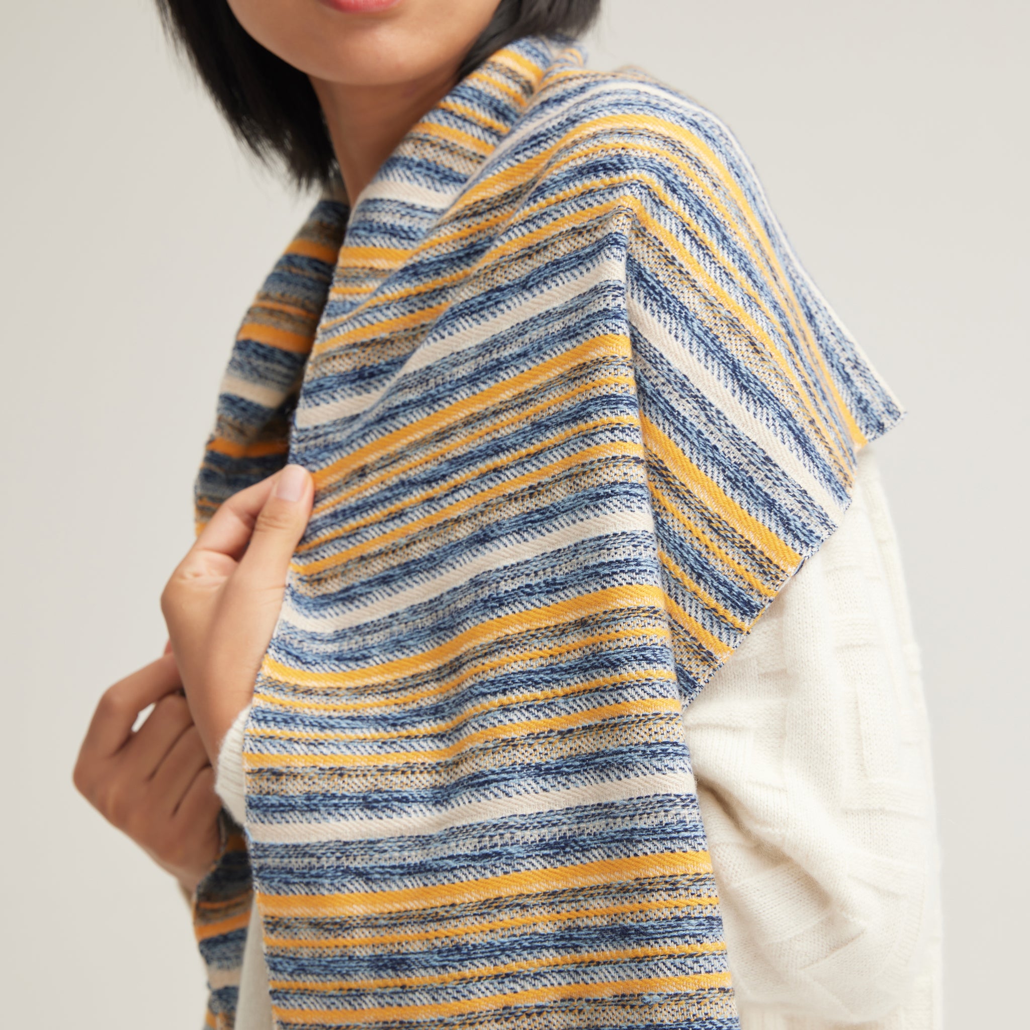 Tibetan Pulu Handmade  cashmere scarf